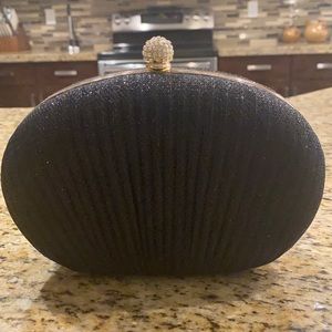 Black Clutch Handbag